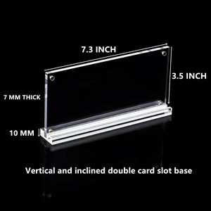 Clear Acrylic Currency <b>Display</b> <b>Case</b> Custom Size Dollar Bill Frame Ticket Photo for Protector - Product Image 2