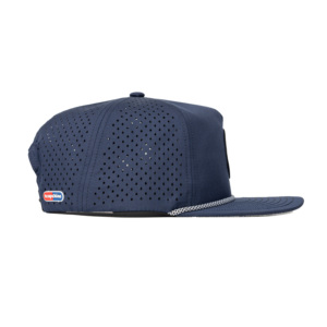 Casquette Snapback TCAP Chine Performance, style imperméable, avec trous découpés au laser, pour l'extérieur - Product Image 5