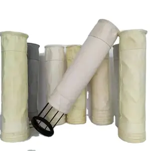 Saco de filtro de bolso de poliéster de alta eficiência para limpeza de poeira, filtragem de ar e fluidos, novo e usado para fábrica