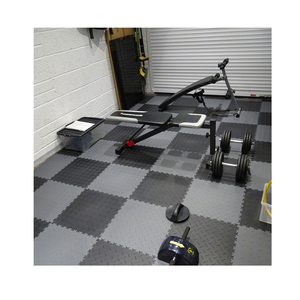 Suelo de garaje de PVC resistente directo de fábrica Diseño de goma entrelazado Estilo <span class=keywords><strong>industrial</strong></span> Superficie antideslizante Gráfico de <span class=keywords><strong>parquet</strong></span> - Product Image 1