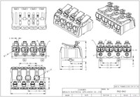 Connecteurs à fil BELEKS Mini Push 3p/4p/5p pour l'éclairage - Contrôle compact pour les luminaires