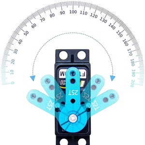 Servomoteur RC numérique 7,4 V à couple élevé, entièrement <span class=keywords><strong>en</strong></span> acier, étanche, 180 degrés, OEM, 35 kg, pour modèles <span class=keywords><strong>de</strong></span> voitures DIY <span class=keywords><strong>en</strong></span> métal - Product Image 4