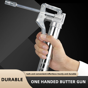 YIJIALIN <strong>Mini</strong> 120CC Manual One-Hand <strong>Grease</strong> <strong>Gun</strong> Industrial/DIY Grade Alloy Material 3-Year Warranty OEM/ODM Customized Support - Product Image 2