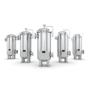 Sistema de Filtro de Bolsa de Acero Inoxidable 304/306L de Gran Capacidad para Filtración de Líquidos Industriales e Industria Química - Product Image 3