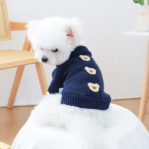 JXANRY-Suéter <span class=keywords><strong>de</strong></span> Poliéster para Mascotas, Ropa <span class=keywords><strong>de</strong></span> Café en Polvo con Diamantes, para <span class=keywords><strong>Perros</strong></span> y Gatos - Product Image 4