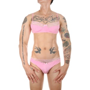 <strong>Men's</strong> Erotic Lingerie, Crossdresser <strong>Bra</strong> &amp; Sexy Lace Panties Set - Product Image 5