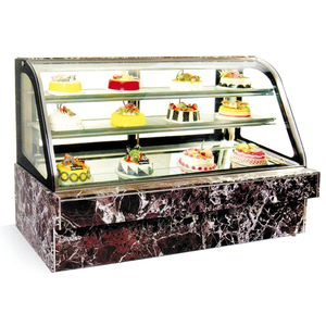 Vetrina Elettrica Commerciale in Acciaio Inox per Torte e Pane con 3 Ripiani, <span class=keywords><strong>Doppia</strong></span> <span class=keywords><strong>Porta</strong></span> e Scongelamento Automatico - Product Image 4