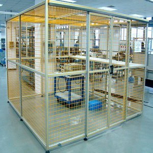 Chuangying Aluminum Alloy Isolation Netting Customized Workshop Warehouse Partition Fence Safety Guard Shield - Product Image 2