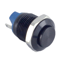 Zidoo — mini bouton-poussoir de 12mm, bouton-poussoir momentané, étanche, pour le démarrage du moteur