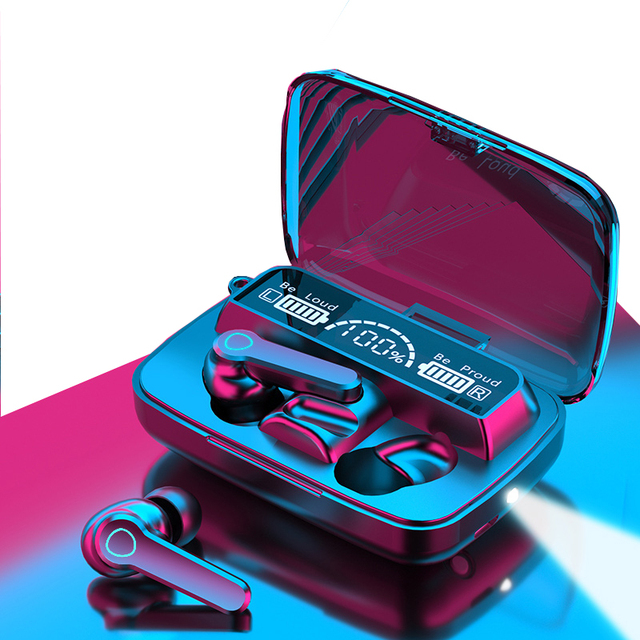High Quality Headphone Sport Tws Earbuds Wireless Stereo Earphones Stylish Earphone M19 Wireless Earbuds