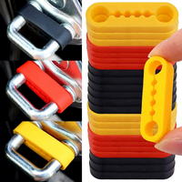 Amortisseur de serrure de porte de voiture en silicone, coussin insonorisant universel, protection antichoc, accessoires de décoration automobile