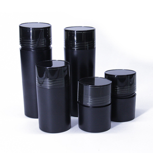 Bột Shaker chai Jar sẵn sàng cổ người đàn ông tóc xây dựng sợi nâu đen rỗng tóc sợi chai - Product Image 6