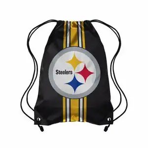 Vente en gros Sac à dos personnalisé des Pittsburgh Steelers avec logo de l'équipe Sac à dos de gym