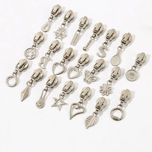 Dây kéo nhà cung cấp tùy chỉnh dây kéo cổ điển thanh trượt zip kéo dây kéo đầu 5 #3 #8 # dây kéo thanh trượt kg - Product Image 6