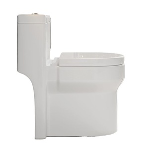 Inodoro de Cerámica Moderno de Una Pieza con Doble Descarga y Forma Alargada, Marca Twyford, con Sifón en S, Ideal <span class=keywords><strong>para</strong></span> Hoteles, a Buen Precio - Product Image 3