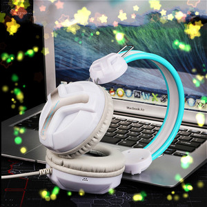 Auriculares supraaurales con controlador dinámico, construcción de plástico, para juegos y uso en la oficina, con conexión por cable. - Product Image 4