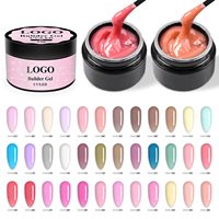IMTITI Marque privée tremper camouflage extension d'ongle uv gel laque crème gel acrylique 36 couleurs constructeur de gel pour ongles