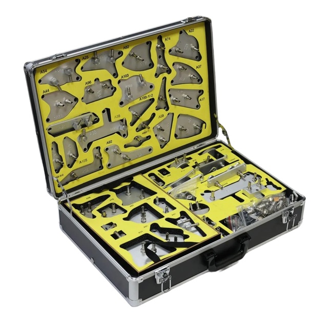 Universal Transmission Line Tool Kit 140 Pcs Modular Quick-Connect System for Efficient Fluid Service