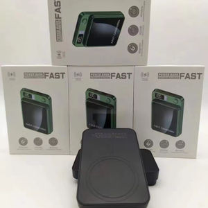 Chargeur sans fil portable 20W avec logo personnalisé, mince, en PVC et ABS, magnétique, haute capacité 5000 mAh 10000 mAh, étanche - Product Image 4