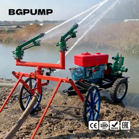 Bomba de agua de motor diésel para riego agrícola de alta presión de 20 Hp, 4 pulgadas, 6 pulgadas y 8 pulgadas