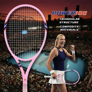 Nouvelle conception 2026 – <span class=keywords><strong>Raquette</strong></span> de tennis en aluminium, carbone et nylon – <span class=keywords><strong>Raquette</strong></span> professionnelle pour entraînement et compétition en extérieur pour hommes et femmes - Product Image 3