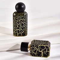 Botol Parfum Isi Ulang Kapasitas Besar 50 75 100ml Desain Mewah Kaca dengan Pompa Semprot, Tren Terbaru