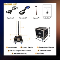Machine à confettis CO2 électrique en métal SP 8-12M DMX pour scène, événement, mariage