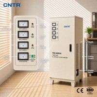 Stabilisateur de tension de type pointeur CNTR TNS 60KVA - Type servo triphasé 380V/400V/415V AVR pour la maison