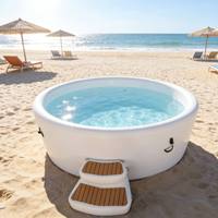 Piscine gonflable pour bébé, piscine hors sol pliable miniature pour enfants, jeux d'été en plein air