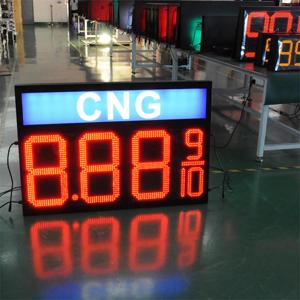 शीर्ष गुणवत्ता वाली हॉट सेलिंग के नेतृत्व में पेट्रोल गैस की कीमत में तेल की कीमतों में <span class=keywords><strong>7</strong></span> सेगमेंट डिजिटल साइन - Product Image 2