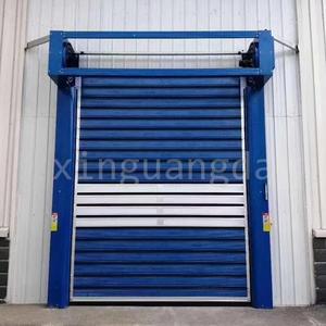 Puerta enrollable rápida de almacén xinguangda para puerta de aluminio de alta velocidad, puerta enrollable para camión - Product Image 5
