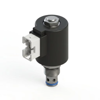 Vanne solénoïde hydraulique à flancs, 2 voies, 2 positions, normalement fermée, industrielle ISV10-20, pour blocage de pression dans les systèmes critiques