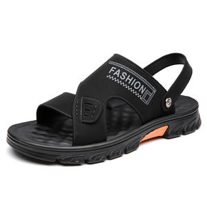 Sandalias de Playa para Hombre, de Cuero Genuino, Transpirables, Antideslizantes, con Punta Abierta, Ligeras, de Suela Suave, Casuales, por Encima de la Rodilla - Product Image 5