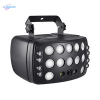 Lumière de scène laser papillon UNOXINE RGBW 24W |   Lampe à Effets DMX à Distance pour Discothèque, Club et Spectacles de DJ
