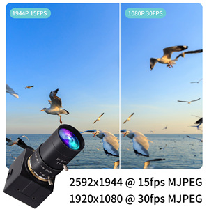 Cámara USB ELP de 5MP con Lente sin Distorsión 2592x1944, Sensor MI5100, Cámara Industrial Mini Webcam UVC para Raspberry Pi, <span class=keywords><strong>Facetime</strong></span> - Product Image 4