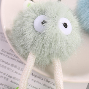 Porte-clés mignon en peluche elfe anime pour femme, breloque de sac à dos tendance, accessoires, pompon de voiture, cadeau pour les amoureux, bijoux - Product Image 5