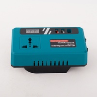 Inversor de Batería de Litio, Banco de Energía de 21V a 220V con Puerto USB DC5V, Fuente de Alimentación Móvil