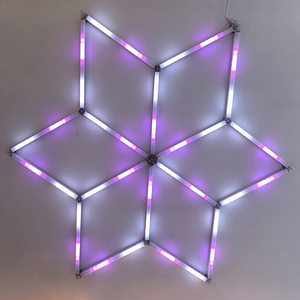 Lámpara LED Hexagonal RGB para Techo de Garaje, Resistente al Agua IP67, para Lavado de Autos, Detallado de Autos y Taller - Product Image 1