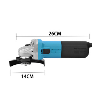 Smerigliatrice Angolare Industriale Elettrica a Spazzole 900W 115mm con Cavo 10000 RPM, Protezione Regolabile, Blocco Mandrino, Acciaio Inossidabile, Fai da Te - Product Image 6