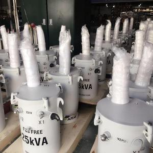 Trung bình và điện áp cao một pha hình trụ cực máy biến áp 20-250kva 440V Đầu Ra 34500V/11kv/0.38kv 220V 60Hz" - Product Image 3