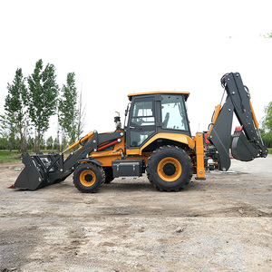 Backhoe máy xúc loader backhoe loader với <span class=keywords><strong>Auger</strong></span> Giàn Khoan - Product Image 6