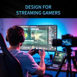 FEEWORLD C4K Ligero 4K HDMI 60Hz Entrada y salida <span class=keywords><strong>Captura</strong></span> USB Plug and Play para transmisión de videojuegos Videoconferencia - Product Image 5