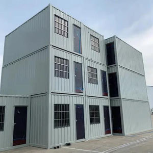 Casa contenedor paquete plano casa ecológica modular Pequeña Casa amueblada panel estructura de acero casa contenedor casa prefabricada - Product Image 3