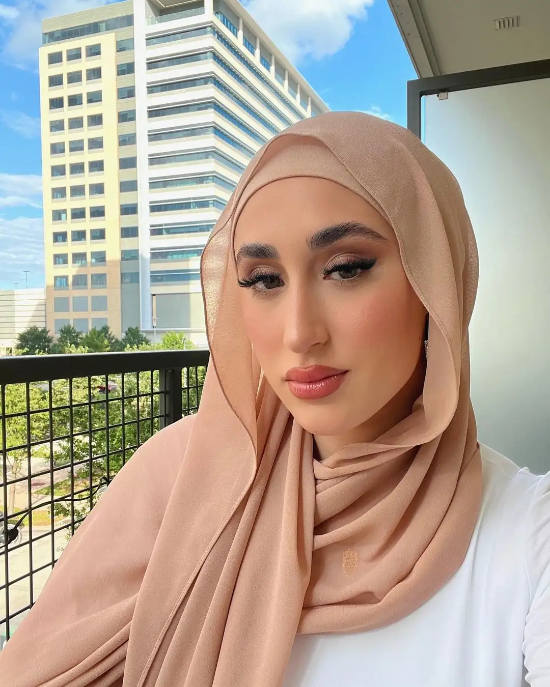 2 Stück Instant Peal Chiffon Hijab passend angebracht Gerippte Jersey Tube Cap bescheidenen muslimischen Schal Instant Schal mit Unter schal