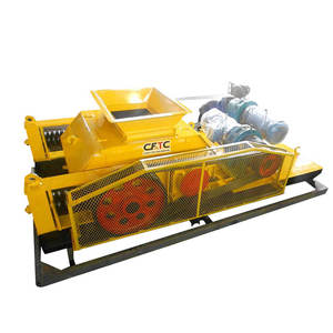 Concasseur à double rouleaux CFTC avec moteur à engrenages et PLC pour le concassage de roche, grès, marbre et gypse, capacité max. 500 t/h - Product Image 3