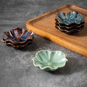 Japanese Kiln-glazed Sushi Seasoning <b>Plate</b> Kitchen Tableware Vinegar Dishes Soy Sauce Dish <b>Ceramic</b> Flavored Dipping Sauce Dish - Product Image 4