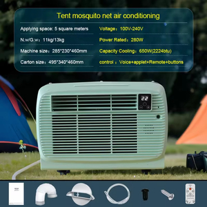 Bán buôn 2025 Hot Bán loại giá rẻ hơn mini xách tay làm mát không khí điều hò<span class=keywords><strong>a</strong></span> cho phòng và lều - Product Image 5