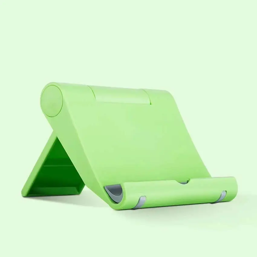 Soporte plegable de plástico para teléfono móvil, soporte de mesa para escritorio, venta al por mayor
