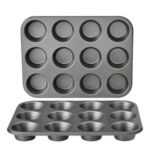 Eco-Friendly 12-Cavity Round Cylinder Silicone <b>Mold</b> 12 Cups Muffin Soap <b>Molds</b> for Handmade Shower Steamer Beeswax Candles - Product Image 1