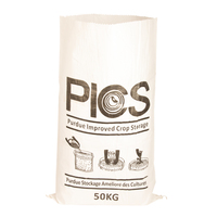 Sac laminé tissé en plastique composite PP 25kg 50kg personnalisé Sacs de ciment mastic engrais chimique pour usage industriel